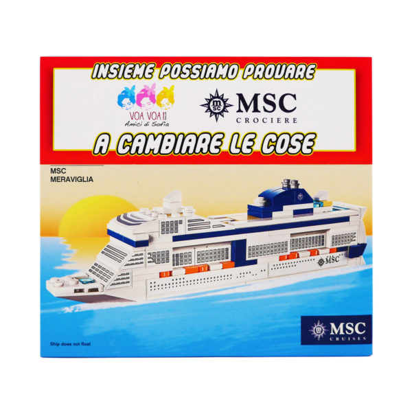 MSC Meraviglia LEGO 40227 – MSC per Voa Voa!