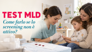Il test MLD individuale può offrire una possibilità temporanea alle famiglie senza copertura regionale. Lo screening neonatale per tutti resta il diritto da garantire.